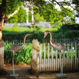 Maxbell Retro Birds Figurine Display Garden Courtyard for Sidewalks Hallway Festivals Raise Head
