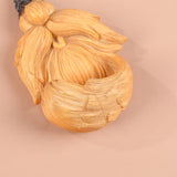 Maxbell Tree Face Bird Feeder Old Man Face Resin Sculpture for Backyard Outdoor Yard