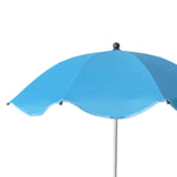 Maxbell Plant Umbrella Decor Adjustable Angle for Garden Beds Flowers Potted Outdoor Sky Blue