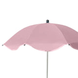 Maxbell Plant Umbrella Decor Adjustable Angle for Garden Beds Flowers Potted Outdoor Pink