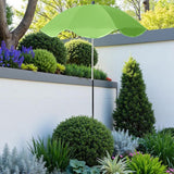Maxbell Plant Umbrella Decor Adjustable Angle for Garden Beds Flowers Potted Outdoor Green