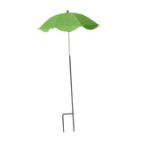 Maxbell Plant Umbrella Decor Adjustable Angle for Garden Beds Flowers Potted Outdoor Green