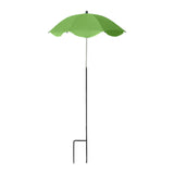 Maxbell Plant Umbrella Decor Adjustable Angle for Garden Beds Flowers Potted Outdoor Green