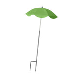 Maxbell Plant Umbrella Decor Adjustable Angle for Garden Beds Flowers Potted Outdoor Green
