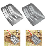 Maxbell Shovel Head Only Replacement House Agricultural Farm Car Snow Removal Shovel Stainless Steel
