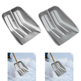 Maxbell Shovel Head Only Replacement House Agricultural Farm Car Snow Removal Shovel Stainless Steel
