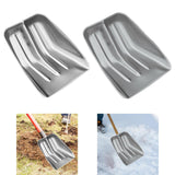 Maxbell Shovel Head Only Replacement House Agricultural Farm Car Snow Removal Shovel Stainless Steel