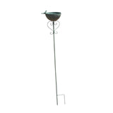 Maxbell Bird Bath Metal Easy Installation Garden Birdbath for Garden Outside Balcony