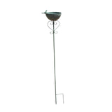 Maxbell Bird Bath Metal Easy Installation Garden Birdbath for Garden Outside Balcony