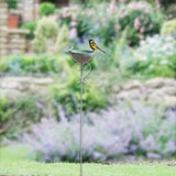 Maxbell Bird Bath Metal Easy Installation Garden Birdbath for Garden Outside Balcony