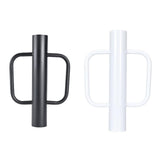 Maxbell Fence Post Driver with Handles for Installing Fences Sturdy Hand Post Rammer Black