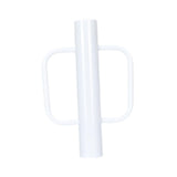 Maxbell Fence Post Driver with Handles for Installing Fences Sturdy Hand Post Rammer White