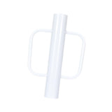 Maxbell Fence Post Driver with Handles for Installing Fences Sturdy Hand Post Rammer White