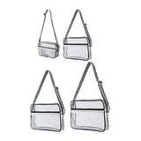 Maxbell Clear Bag for Stadium Event Fashion Crossbody Bag for Stadium Concert Hiking S
