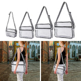Maxbell Clear Bag for Stadium Event Fashion Crossbody Bag for Stadium Concert Hiking S