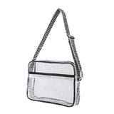 Maxbell Clear Bag for Stadium Event Fashion Crossbody Bag for Stadium Concert Hiking M