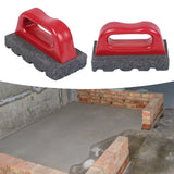 Maxbell Concrete Rub Brick Floor Polishing Block Ergonomic with Handle Removing Tool 20 Grit