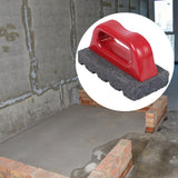 Maxbell Concrete Rub Brick Floor Polishing Block Ergonomic with Handle Removing Tool 20 Grit