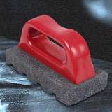 Maxbell Concrete Rub Brick Floor Polishing Block Ergonomic with Handle Removing Tool 20 Grit