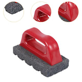 Maxbell Concrete Rub Brick Floor Polishing Block Ergonomic with Handle Removing Tool 20 Grit