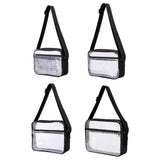 Maxbell Clear Bag for Stadium Event Fashion Crossbody Bag for Hiking Stadium Concert S