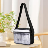 Maxbell Clear Bag for Stadium Event Fashion Crossbody Bag for Hiking Stadium Concert S