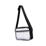 Maxbell Clear Bag for Stadium Event Fashion Crossbody Bag for Hiking Stadium Concert M