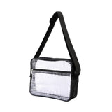 Maxbell Clear Bag for Stadium Event Fashion Crossbody Bag for Hiking Stadium Concert L