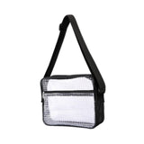 Maxbell Clear Bag for Stadium Event Fashion Crossbody Bag for Hiking Stadium Concert L