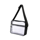 Maxbell Clear Bag for Stadium Event Fashion Crossbody Bag for Hiking Stadium Concert L