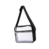 Maxbell Clear Bag for Stadium Event Fashion Crossbody Bag for Hiking Stadium Concert L