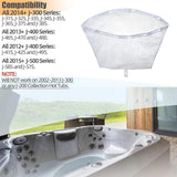 Maxbell Filter Net Bag Efficient Hot Tub Mesh Skimmer Nylon Debri Attachment Net Bag 65cmx34cm