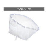 Maxbell Filter Net Bag Efficient Hot Tub Mesh Skimmer Nylon Debri Attachment Net Bag 65cmx34cm