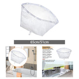 Maxbell Filter Net Bag Efficient Hot Tub Mesh Skimmer Nylon Debri Attachment Net Bag 65cmx34cm