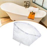 Maxbell Filter Net Bag Efficient Hot Tub Mesh Skimmer Nylon Debri Attachment Net Bag 51cmx28.5cm