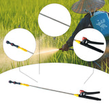 Maxbell Sprayer Rod 70cm-130cm Extension Rod for Watering Hanging Plants Tree Shrubs Upper lower nozzle