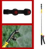 Maxbell Sprayer Rod 70cm-130cm Extension Rod for Watering Hanging Plants Tree Shrubs Upper lower nozzle