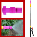 Maxbell Sprayer Rod 70cm-130cm Extension Rod for Watering Hanging Plants Tree Shrubs 1  hole  nozzle