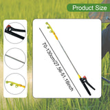 Maxbell Sprayer Rod 70cm-130cm Extension Rod for Watering Hanging Plants Tree Shrubs 3 hole nozzle