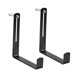 Maxbell 2x Wall Mounted Planter Box Brackets Hanging Bracket for Patio Garden Sturdy