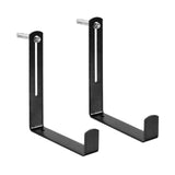 Maxbell 2x Wall Mounted Planter Box Brackets Hanging Bracket for Patio Garden Sturdy