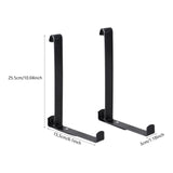 Maxbell 2 Pieces Window Sill Planter Box Brackets for Indoor Outdoor Simple Assembly