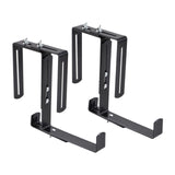 Maxbell 2 Pieces Planter Box Brackets Fits Deck Railing Hanging Brackets for Pergola