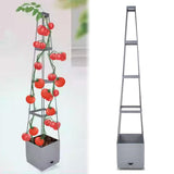 Maxbell Raised Garden Bed Tomato Planter with Trellis for Climbing Vegetables Plants