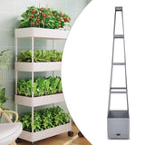 Maxbell Raised Garden Bed Tomato Planter with Trellis for Climbing Vegetables Plants