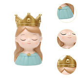 Maxbell Face Planter Pot Decor Cute Resin Face Flower Pot for Patio Backyard Balcony Girl