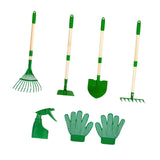 Maxbell 6 Pieces Kids Gardening Tools Set Hand Tool Gifts Comfort Handle with Gloves