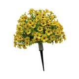 Maxbell Artificial Flower Garden Stake Romantic Ornament for Wedding Flower Bed Lawn