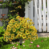 Maxbell Artificial Flower Garden Stake Romantic Ornament for Wedding Flower Bed Lawn