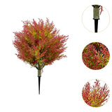 Maxbell Artificial Plant Garden Stake Elegant Realistic Plant for Yard Porch Wedding